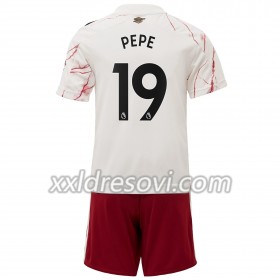 Arsenal PEPE 19 Drugi Dječji Komplet Dresovi za Nogomet 2020-2021 (+ kratke hlače)